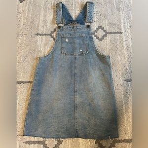 Denim Overall Dress